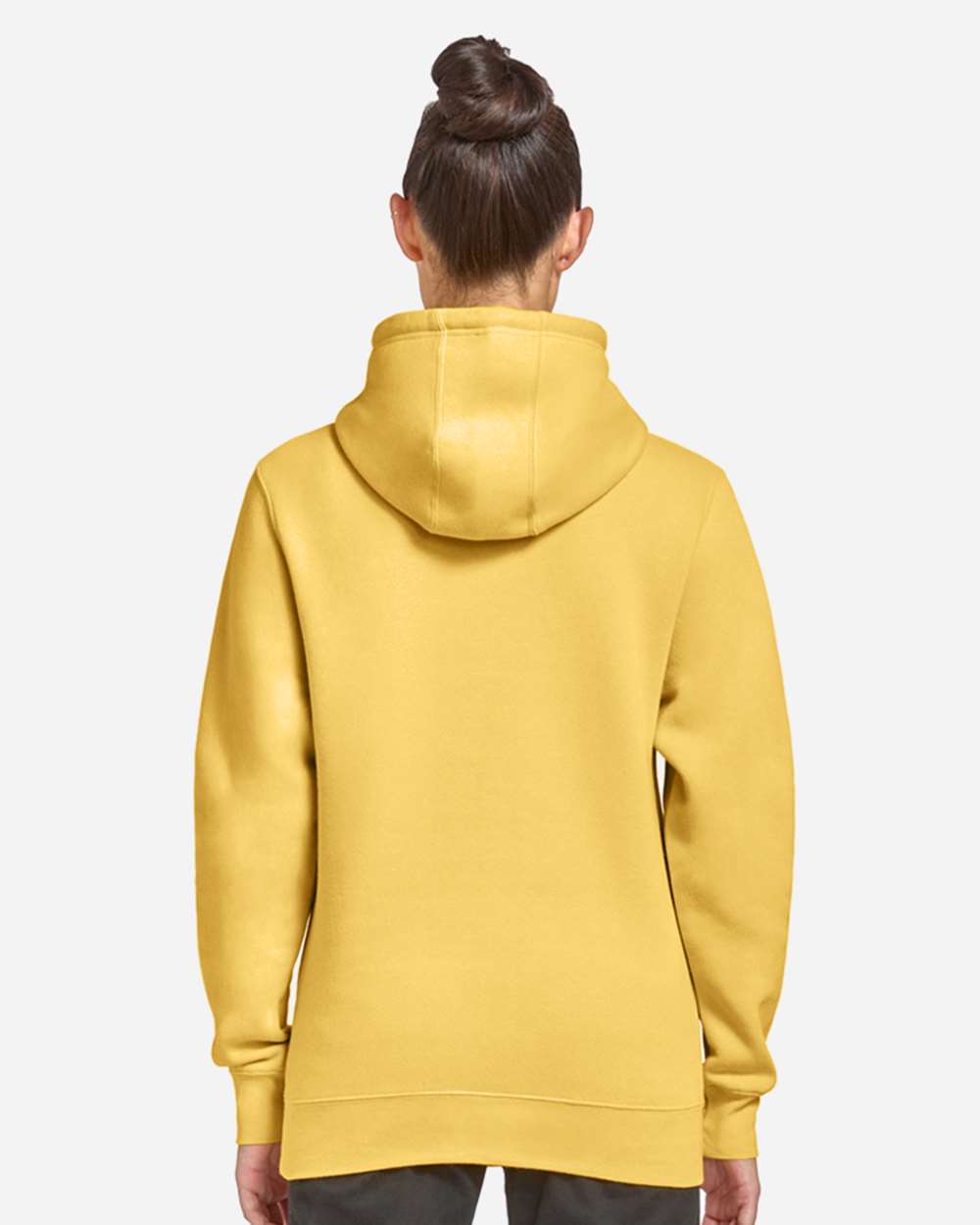 Lane Seven LS14001 - Unisex Premium Pullover Hooded Sweatshirt - Antique Gold Back