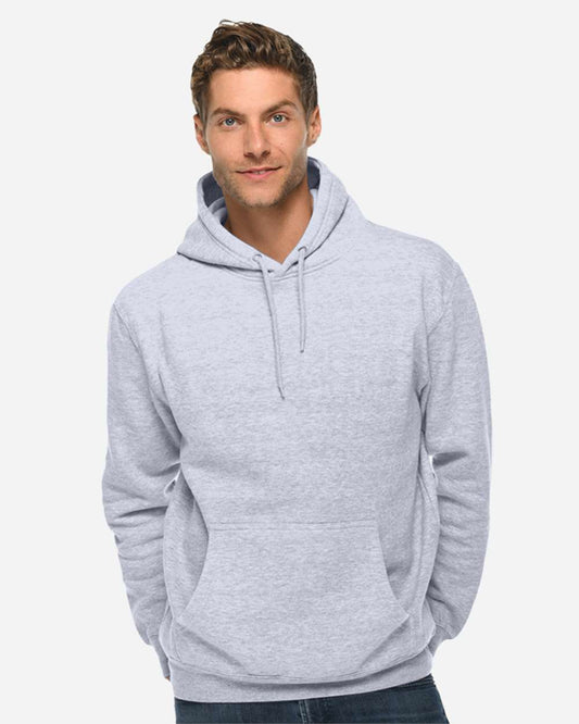 Lane Seven LS14001 - Unisex Premium Pullover Hooded Sweatshirt - Heather Grey