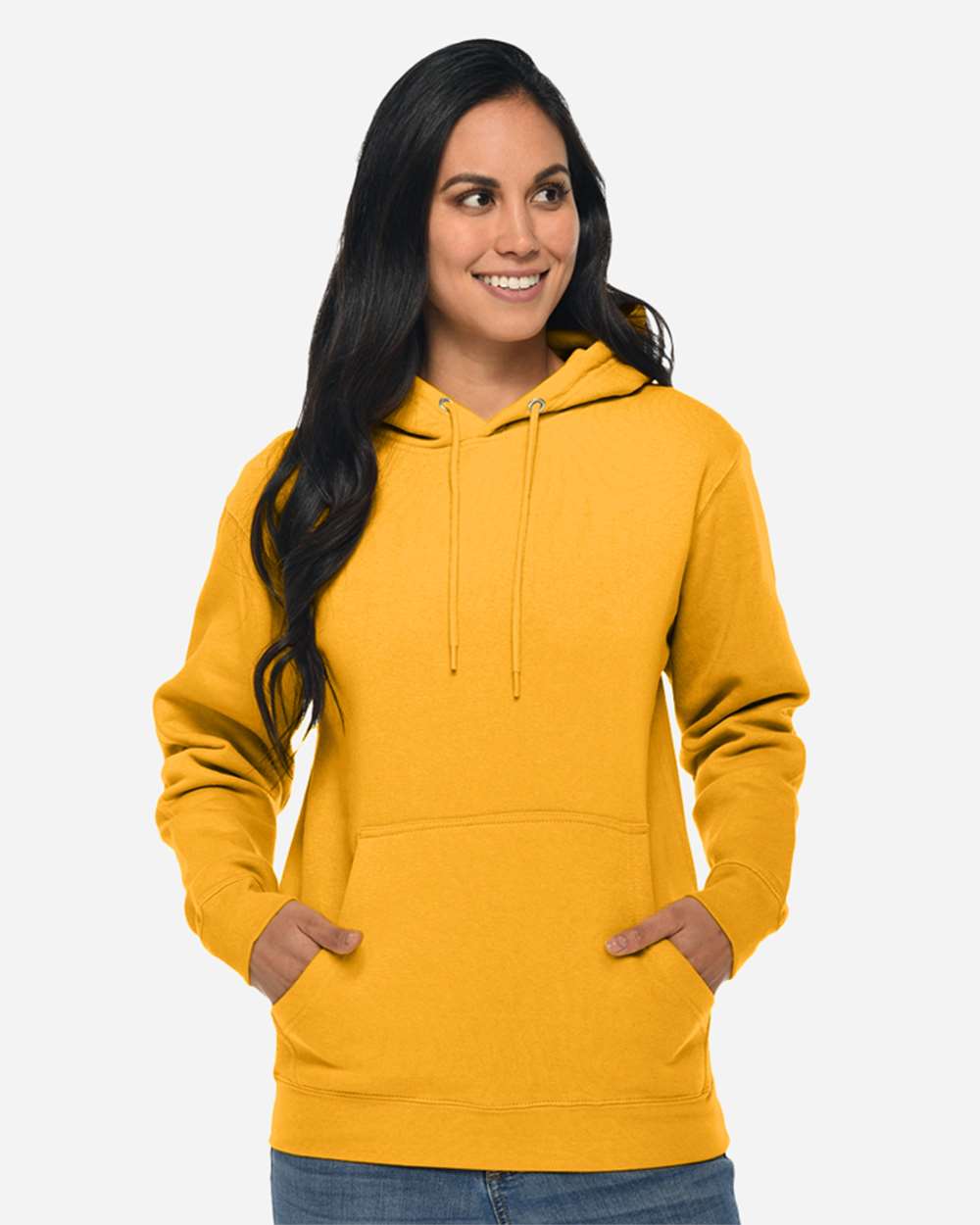 Lane Seven LS14001 - Unisex Premium Pullover Hooded Sweatshirt - Mustard