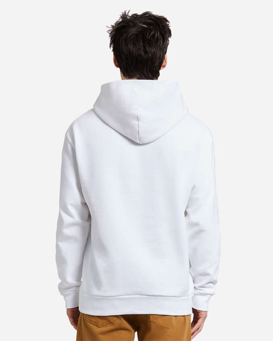 Lane Seven LS16001 - Unisex Urban Pullover Hooded Sweatshirt - White Back