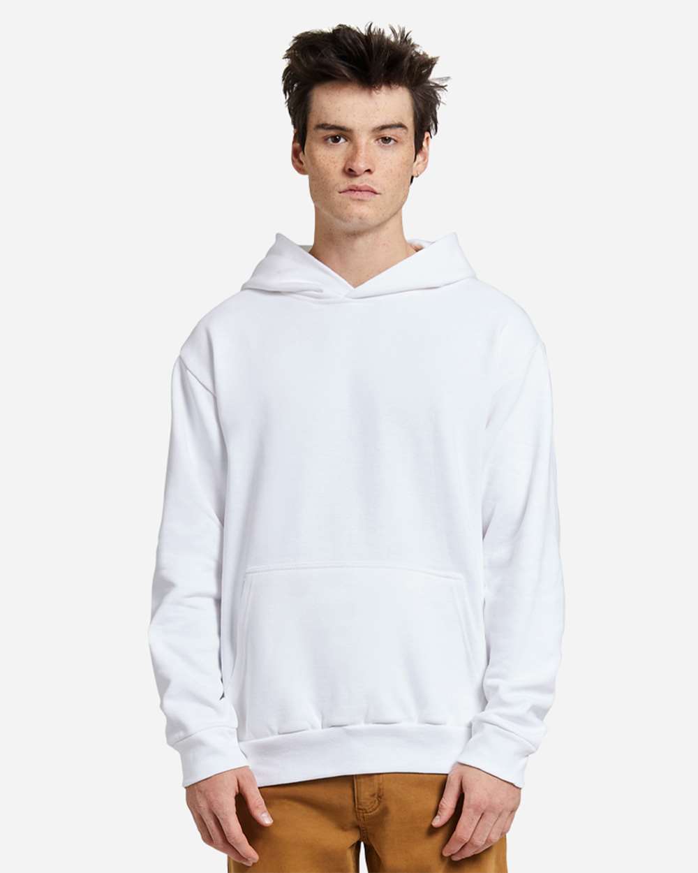 Lane Seven LS16001 - Unisex Urban Pullover Hooded Sweatshirt - White