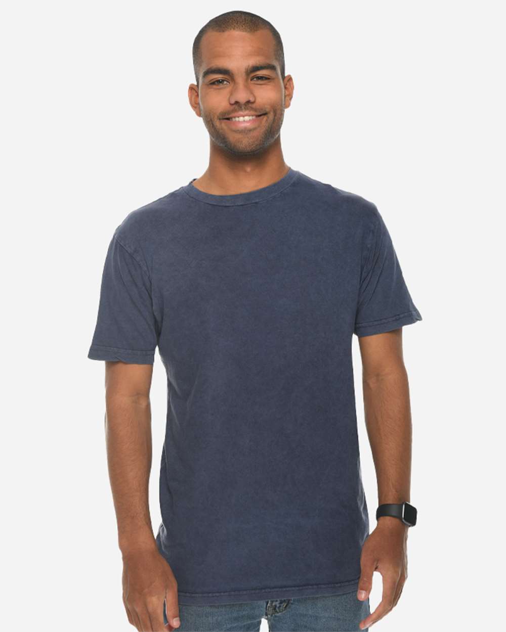 Lane Seven 501C9 - Lane Seven LST002 Unisex Vintage Tee - Vintage Denim