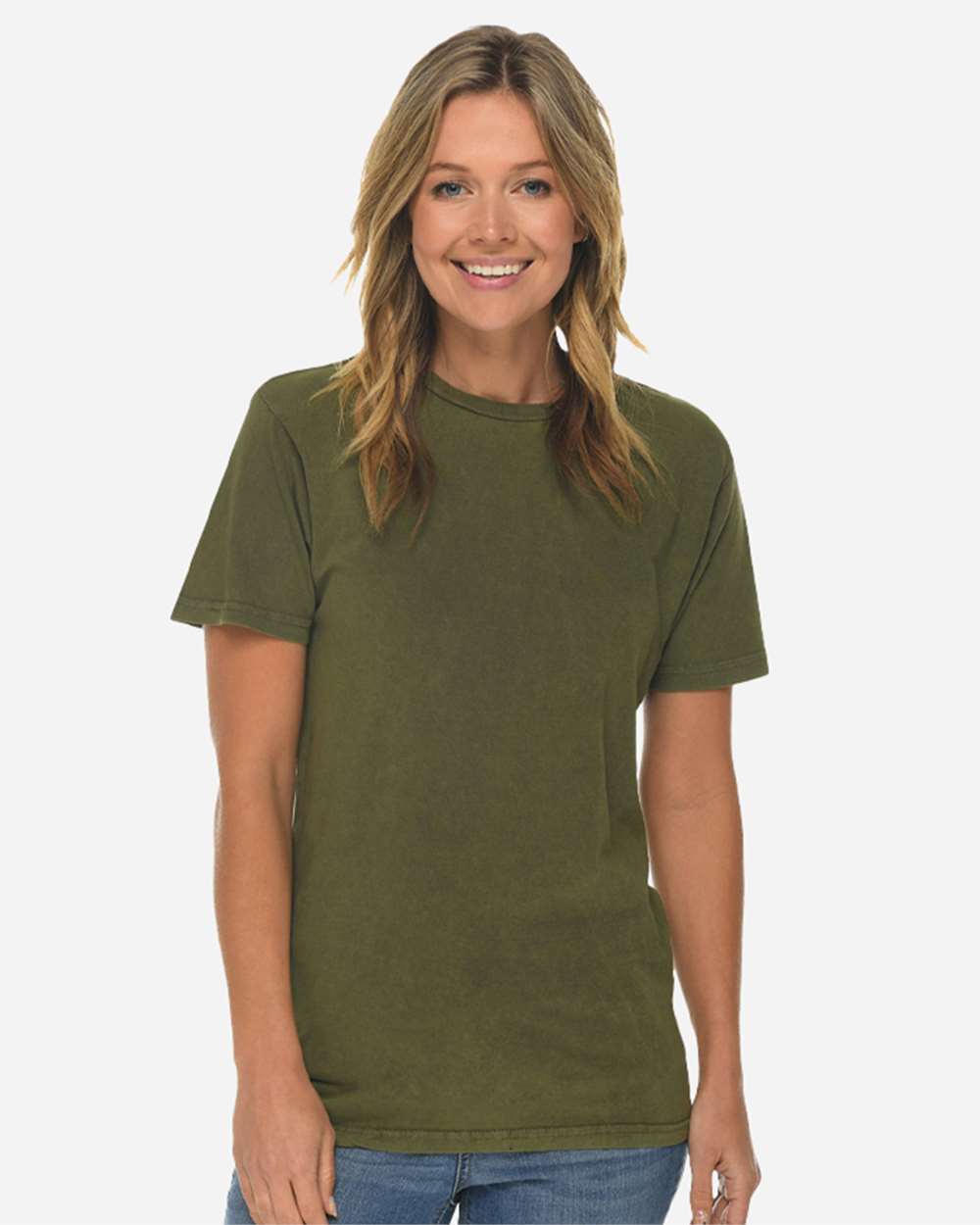 Lane Seven 501C9 - Lane Seven LST002 Unisex Vintage Tee - Vintage Olive