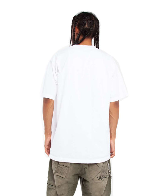 Shaka Wear SHGD - Unisex Max Heavyweight Garment-Dyed T-Shirt - White Back