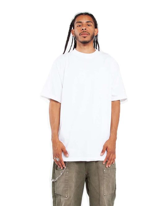 Shaka Wear SHGD - Unisex Max Heavyweight Garment-Dyed T-Shirt - White