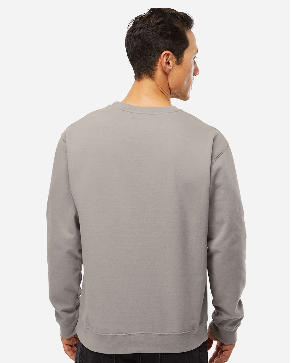 Independent Trading Co. 83676 - Independent Trading Co. SS3000 Unisex Midweight Crewneck Sweatshirt - Cement Back
