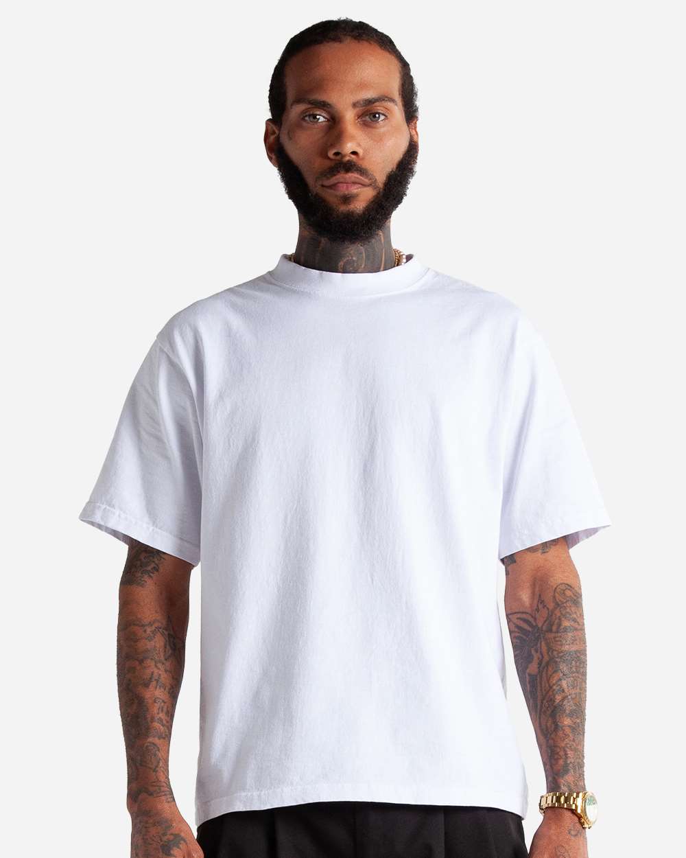 Shaka Wear SHMCS - Unisex Max Heavyweight Cropped T-Shirt - White