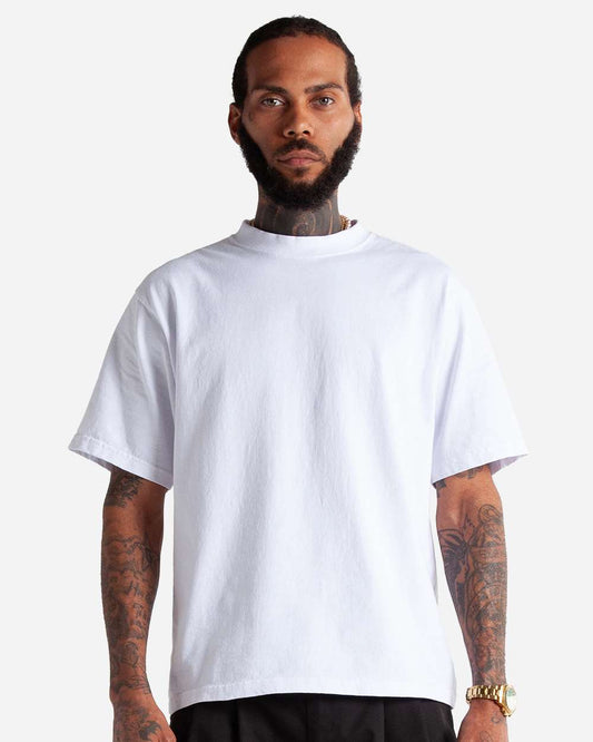 Shaka Wear SHMCS - Unisex Max Heavyweight Cropped T-Shirt - White