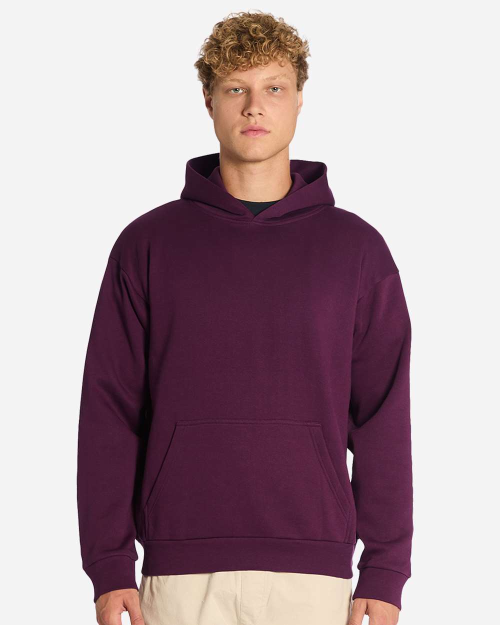 Lane Seven LS16001 - Unisex Urban Pullover Hooded Sweatshirt - Mauve Wine