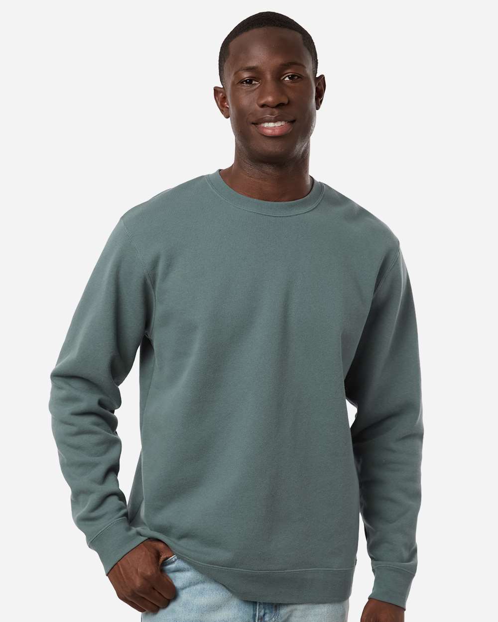 Independent Trading Co. 83676 - Independent Trading Co. SS3000 Unisex Midweight Crewneck Sweatshirt - Alpine Green