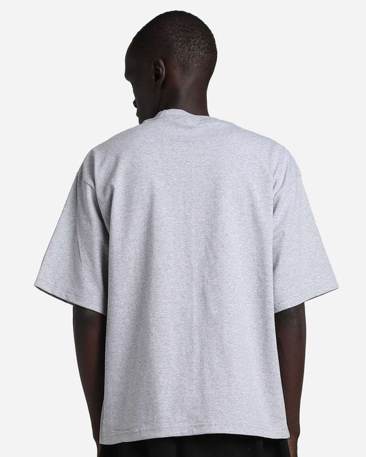 Shaka Wear 009C2 - Shaka Wear SHMCS Unisex Max Heavyweight Cropped T-Shirt - Heather Grey Back