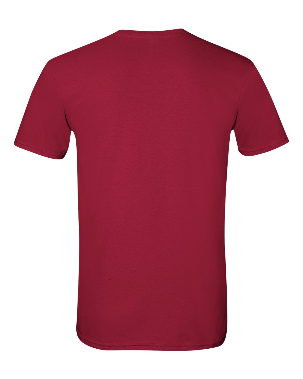 Gildan 00660 - Gildan 64000 Unisex Softstyle® T-Shirt - Cardinal Red Back