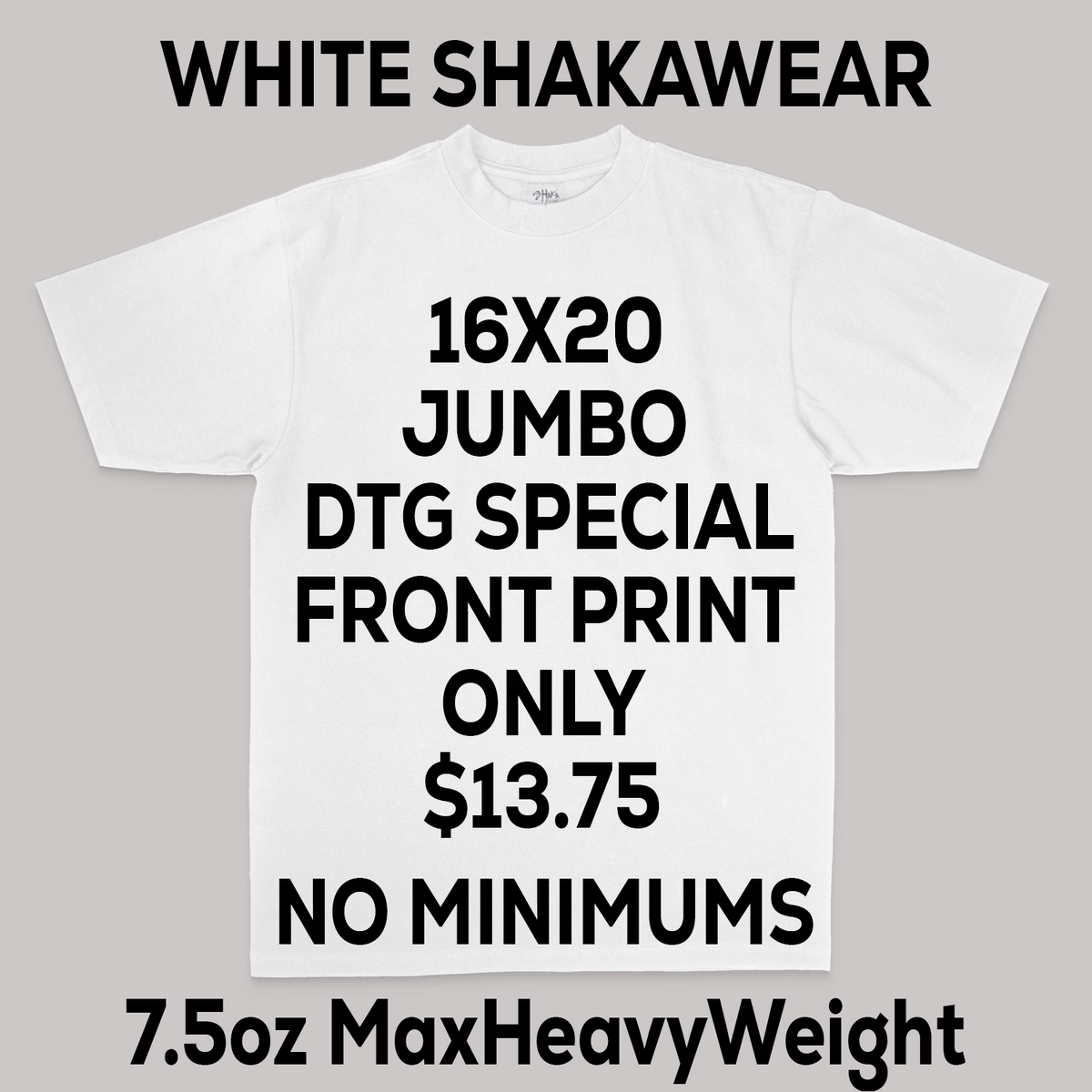 SPECIAL White Shaka MaxHeavyWeight