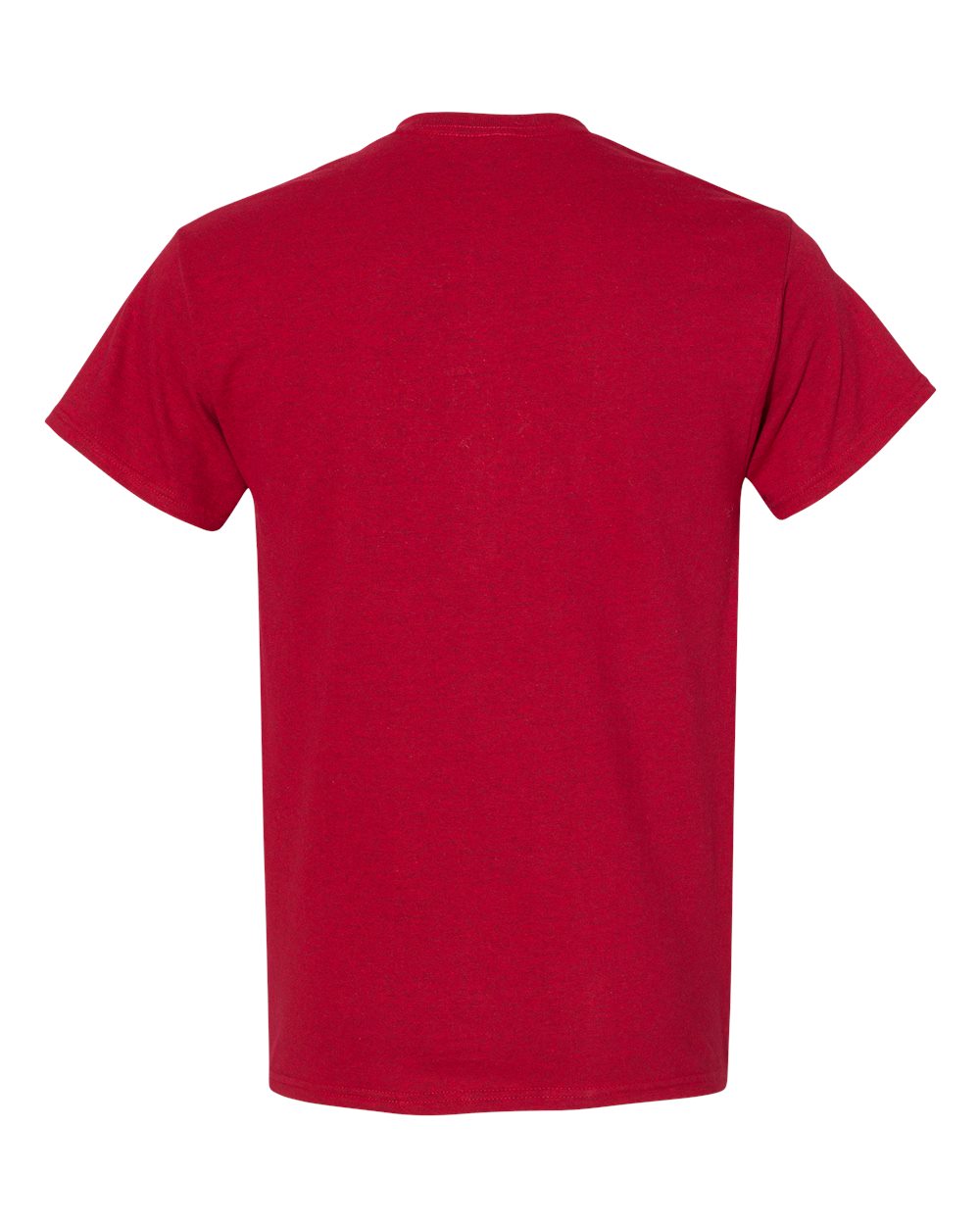 Gildan 5000 - Heavy Cotton™ T-Shirt - Antique Cherry Red Back