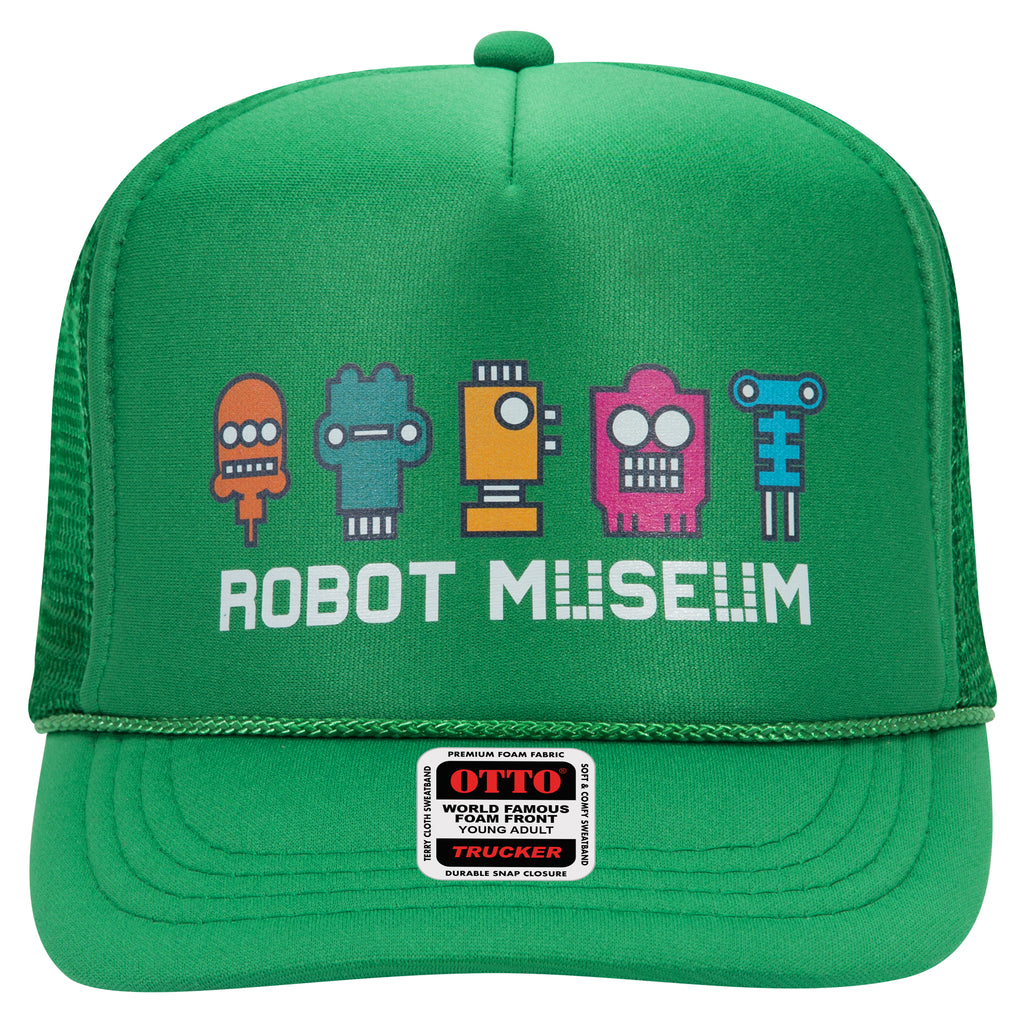 Printed Otto Foam Trucker Cap (MOQ 12 PCS)