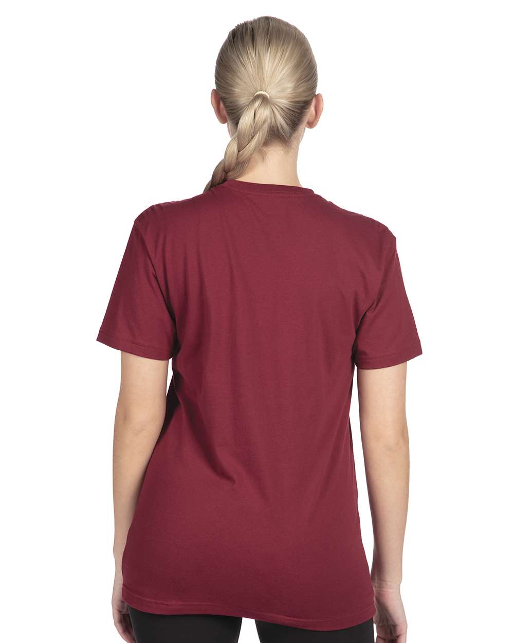 Next Level 00618 - Next Level 3600 Cotton T-Shirt - Cardinal Back