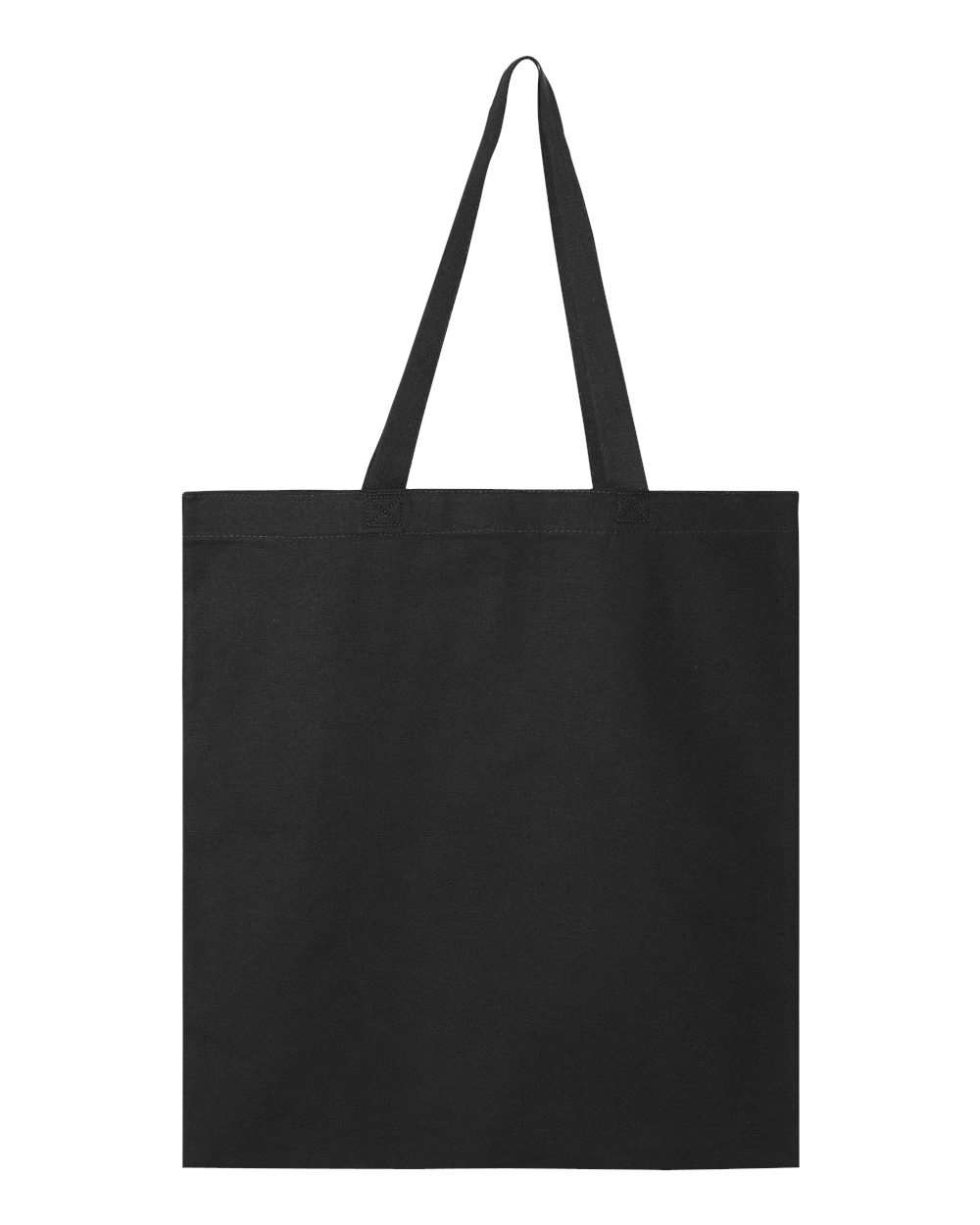 Q-Tees 42995 - Q-Tees Q800 Promotional Tote - Black Back