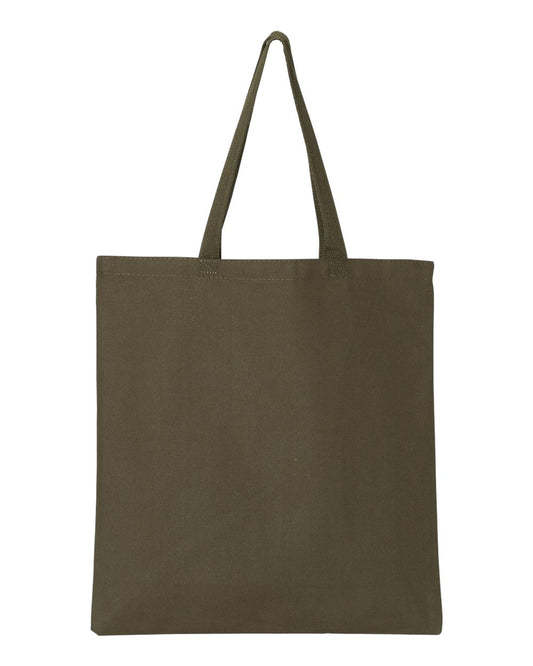 Q-Tees 42995 - Q-Tees Q800 Promotional Tote - Army Back