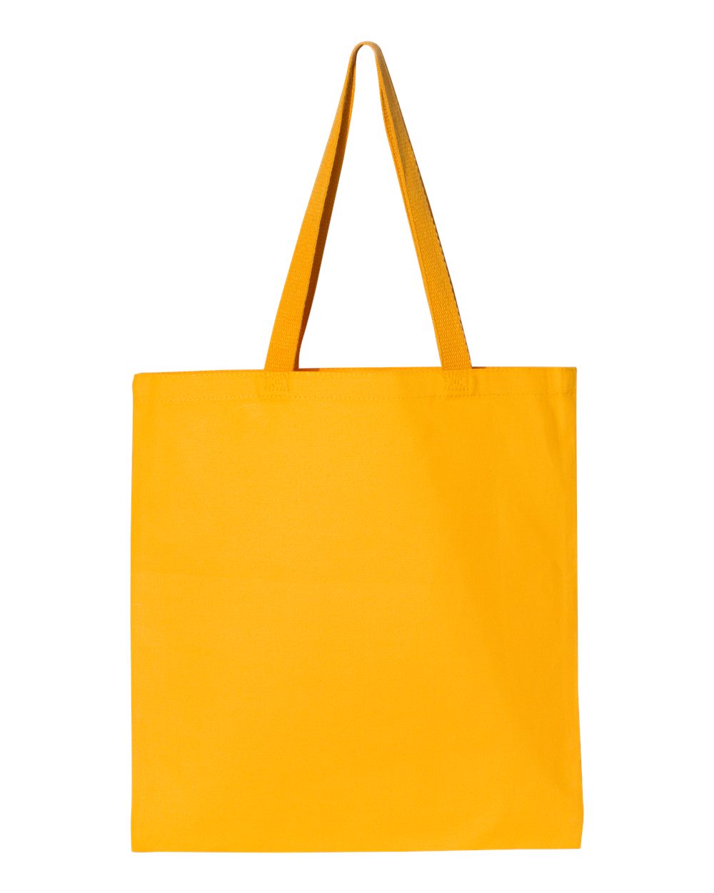 Q-Tees 42995 - Q-Tees Q800 Promotional Tote - Gold Back