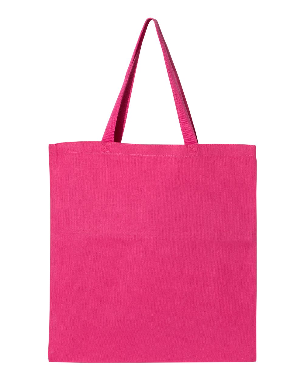 Q-Tees 42995 - Q-Tees Q800 Promotional Tote - Hot Pink