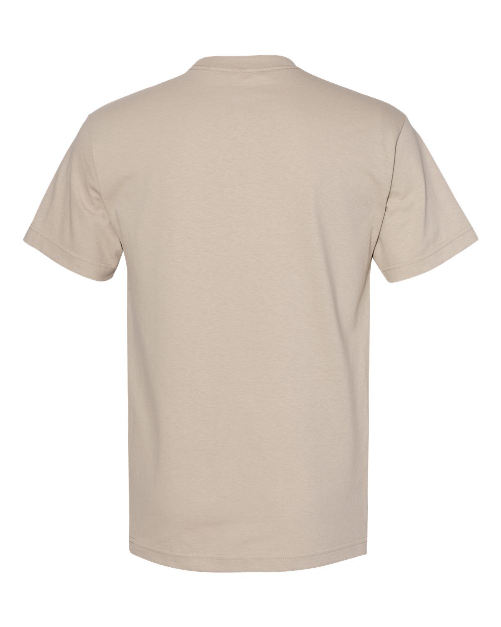American Apparel 1301 - Unisex Heavyweight Cotton Tee - Sand Back